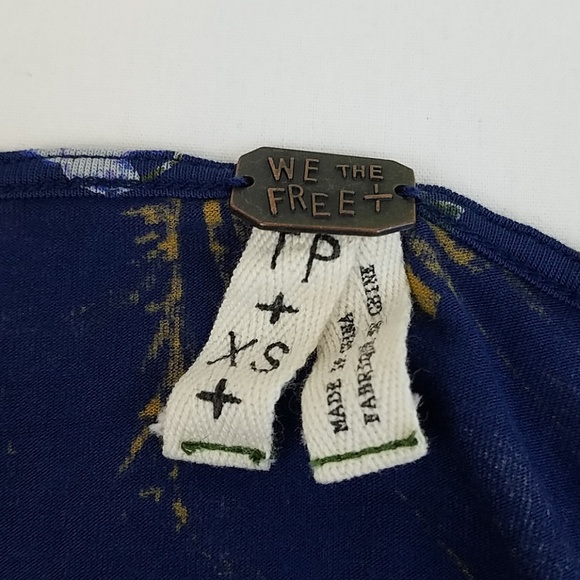 FINAL-NWOT WE THE FREE BIRDS OF PARADISE Top XS - Picture 3 of 3